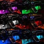 شريط اضاءة LED للسيارة مع تحكم عبر التطبيق