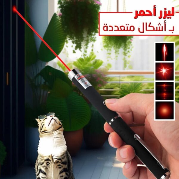 ليزر احمر للقطط