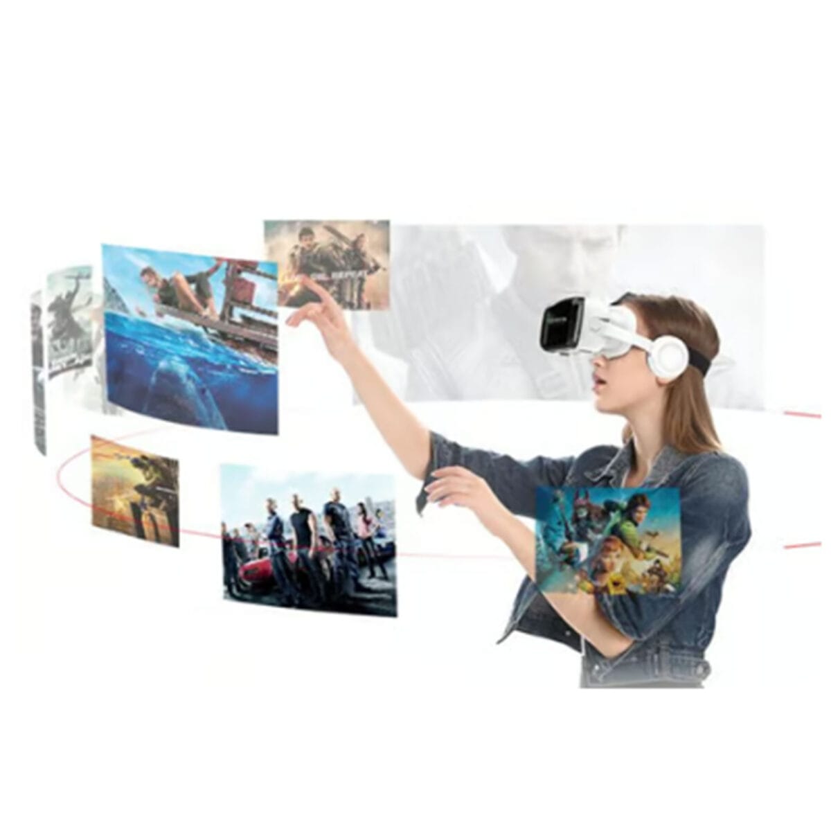 نظارة الواقع الافتراضي vr