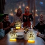 مصباح رمضاني مصنوع من الأكريليك القوي