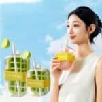 ⁦زجاجة العصائر و  صنع مكعبات ثلج 2 في 1⁩ - الصورة ⁦5⁩