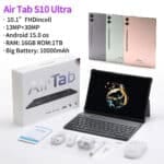 ⁦تابلت S10  (ضمان 6 اشهر ) + مجموعة هدايا⁩ - الصورة ⁦2⁩