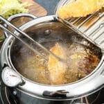 ⁦مقلاه عميقه مع مصفاه للزيت 2*1 الحديثة⁩ - الصورة ⁦3⁩