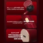 ⁦عرض فرشاة تدليك لفروة الرأس مع أداة لتوزيع الزيت+ زيت mielle⁩ - الصورة ⁦3⁩