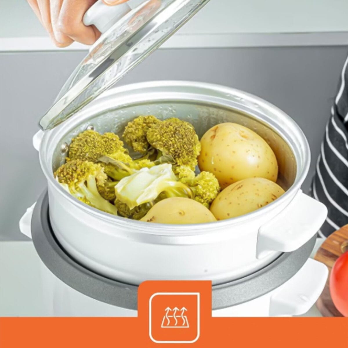 ⁦طباخ الأرز الكهربائي من دينيكس بضمان عامين⁩ - الصورة ⁦5⁩