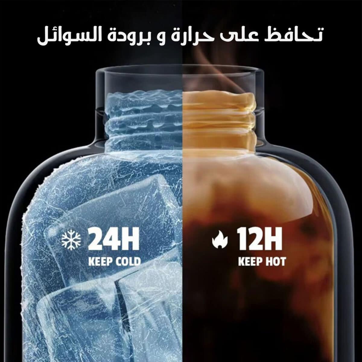 ⁦زجاجة مياه بحامل جوال مغناطيسي⁩ - الصورة ⁦5⁩