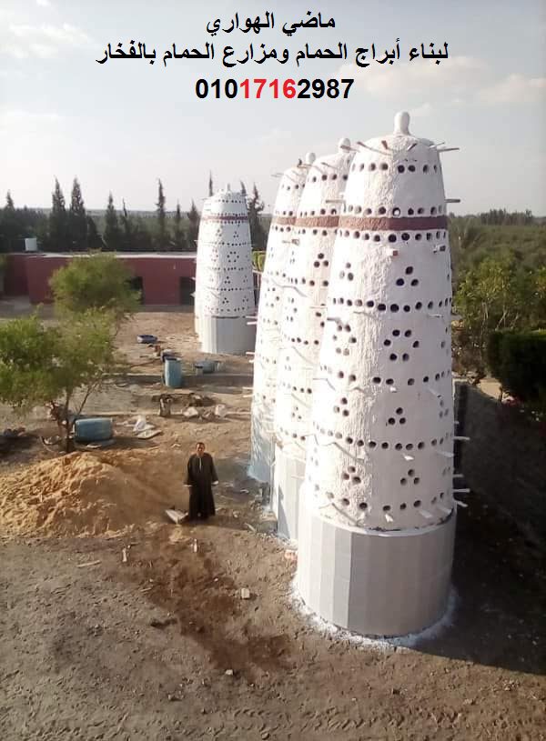 مشروع برج حمام صغير للمنازل والمزارع - بناء ابراج تربية الحمام