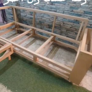 تنجيد ركنة مودرن خشب زان احمر