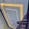 تشكيلة اشكال جبس بورد ريسبشن ليد بروفايل عصرية