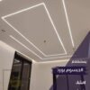 جبس بورد اسقف بسيط فلات ليد بروفايل